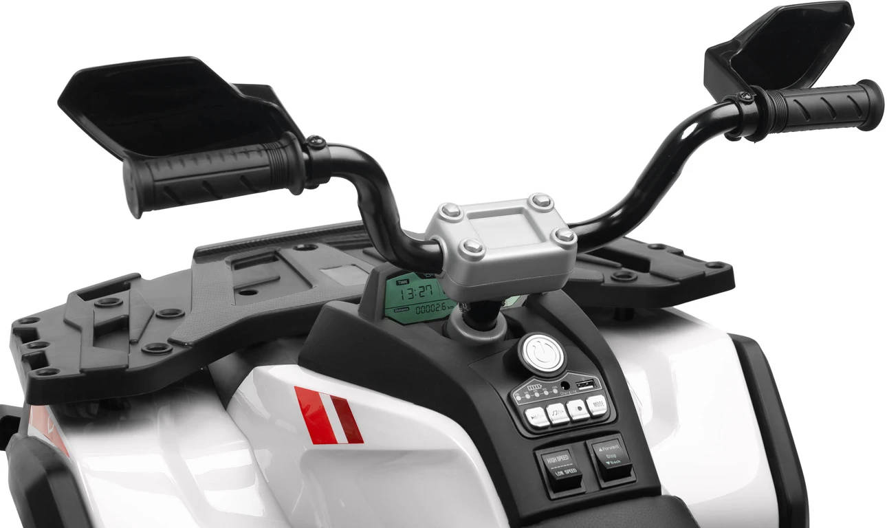 Електромобіль квадроцикл Caretero (Toyz) Gigant White
